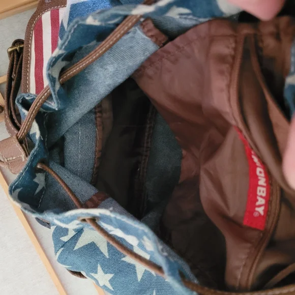 Vintage Union Bay backpack purse - Picture 3 of 7